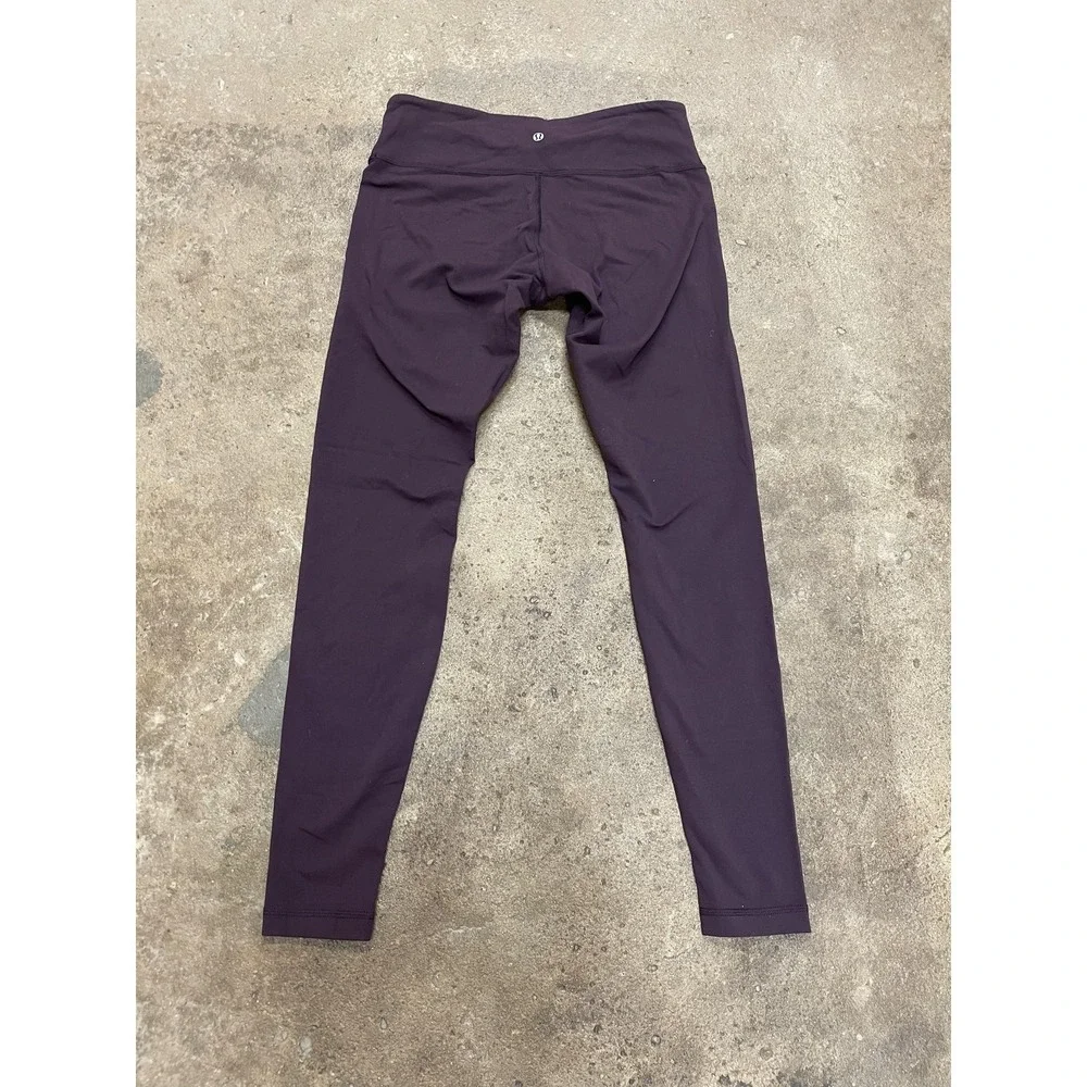Lululemon Leggings‎ Womens 4 Purple High Rise Yoga Athletic Stretch Pants Ankle